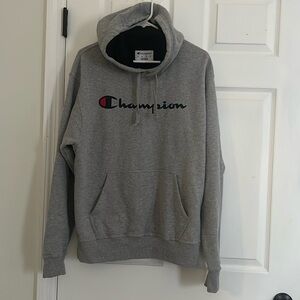Men’s champion fleece lined hoodie